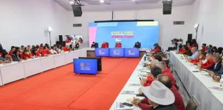 Psuv - reunión con gobernadores y gobernadoras