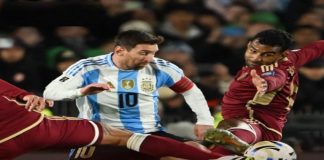 Argentina vence 3-0 a Venezuela