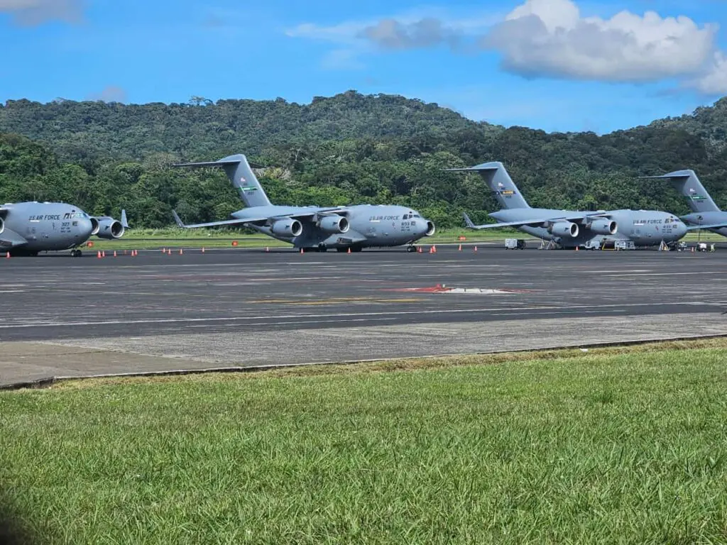aviones militares-EEUU-Panamá-rechazo aviones militares-EEUU-Panamá-rechazo