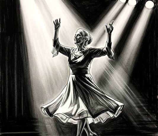 bailarina-señora danzando-Carmen Pacheco-Crónicas del Peatón