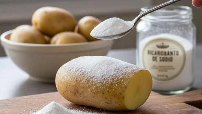 papa con bicarbonato