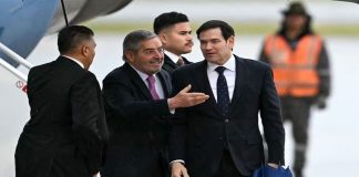 Marco Rubio llegó  a México