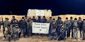 pandilla de motociclistas de EEUU en Gaza