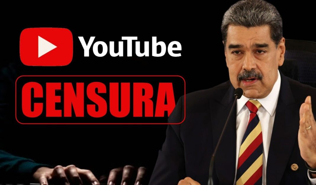 ¡Censura digital! YouTube elimina canal oficial de Nicolás Maduro ¡Censura digital! YouTube elimina canal oficial de Nicolás Maduro