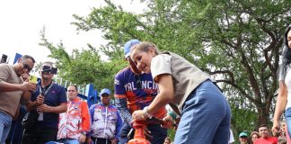 Alcaldía reinaugura pozo de agua en Brisas de Funval Reinaugurado pozo de agua de la comunidad Brisas de Funval