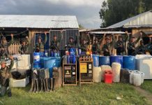 Apure: Fanb destruyó base de narcos asentada en finca