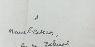 Dedicatoria de Eugenio Montejo