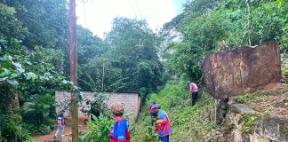 Brigada del IMA-Fila de la Guacamaya- sendero-Los Pocitos