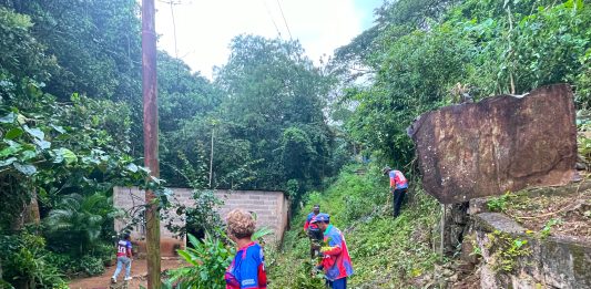 Brigada del IMA-Fila de la Guacamaya- sendero-Los Pocitos