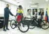 Ciclista Ludy Correa recibió equipamiento para Sordolímpicos Tokio 2025