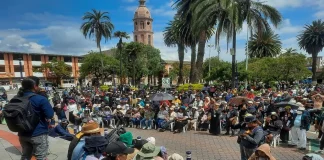 protestas contra el gobierno