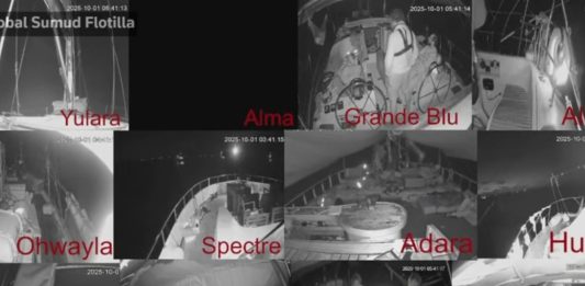 intercepción de la Flotilla de la Libertad Sumud