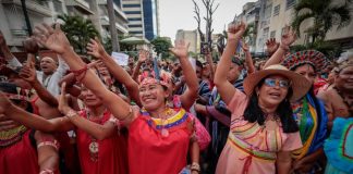 marcha por el Día de la Resistencia Indígena 3