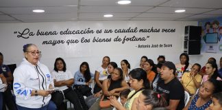 Taller sobre Feminicidio en la U.E.M. Antonio José de Sucre Norte