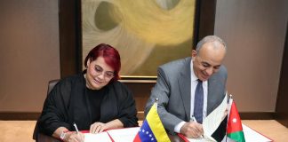 Memorándum entre Venezuela y Jordania