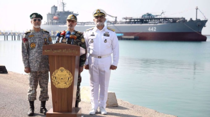 Irán amplía bases flotantes estratégicas