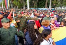 Presidente Maduro marchó junto al pueblo en Los Próceres Maduro marcha