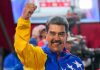 Pueblo venezolano felicita al presidente Nicolás Maduro