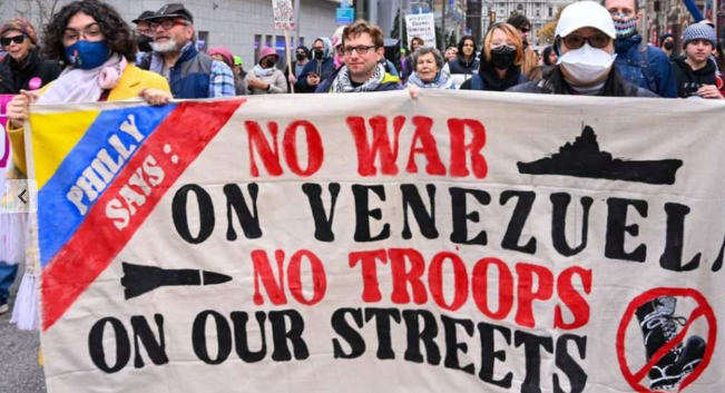 No war on Venezuela 2 rechazo a intervención en Venezuela-EEUU
