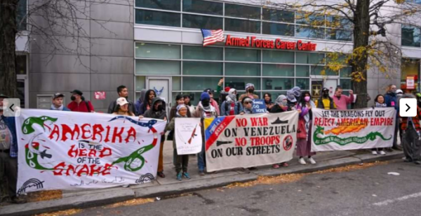 manifestaciones en apoyo a Venezuela-No war on Venezuela 4