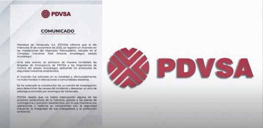 Incendio en el Mejorador Petrocedeño