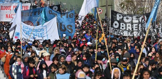Paro Nacional en Argentina
