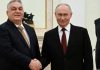 Putin y Orban se reúnen en Moscú para acuerdo comercial