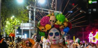 desfile del Día de Muertos