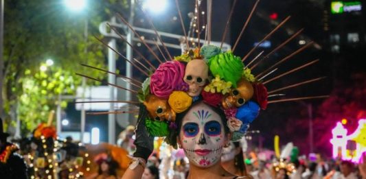 desfile del Día de Muertos