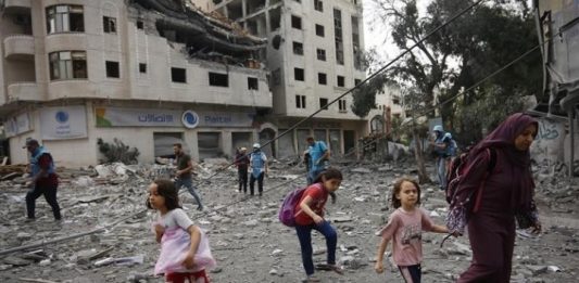 estudiantes palestinos