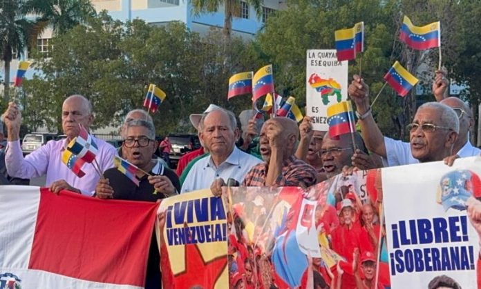 Organizaciones de República Dominicana rechazan amenaza bélica de EEUU a Venezuela Organizaciones de República Dominicana rechazan amenaza bélica de EEUU a Venezuela