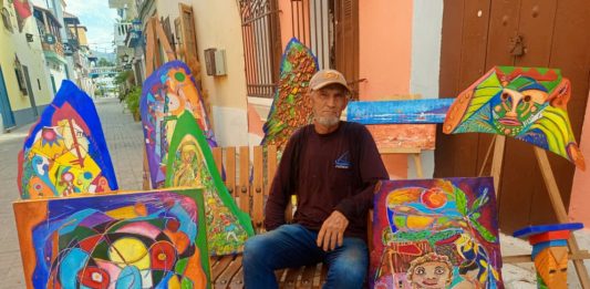 Walter Rocha artista plástico Puerto Cabello. Arte y Sentido Vanileiby Rivas Ciudad VLC