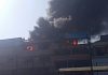 Tapicería se incendió