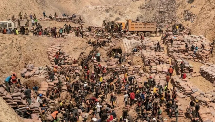 congo Derrumbe de mina en el Congo