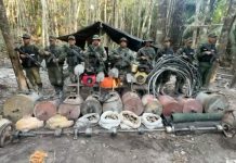 Equipos de minería ilegal