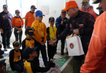 funcionarios de Protección Civil