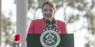 Presidenta de Honduras Xiomara Castro