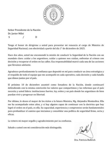 renuncia