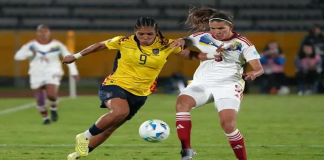 Vinotinto femenina y Ecuador empatan en Quito