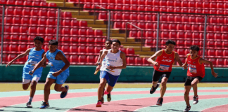 Lara campeón atletismo juegos Comunales
