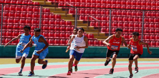 Lara campeón atletismo juegos Comunales