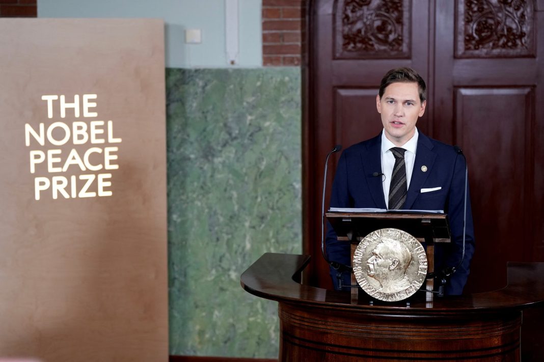Ceremonia de entrega del Nobel de la Paz