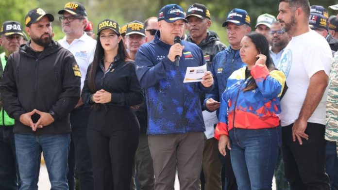 Diosdado Cabello aseguró que los homicidios se han reducido en más del 25%