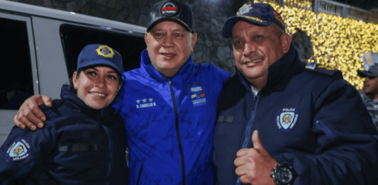 Diosdado Cabello agradece labor de funcionarios de seguridad de Venezuela