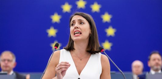 Irene Montero critica falta de sanciones de Europa a EEUU