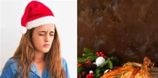 Después de la cena navideña