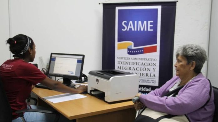 Saime - Jornada de cedulación