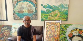Alexis Ochoa artista de Puerto Cabello, por Vanileiby Rivas