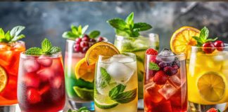 Cócteles sin alcohol