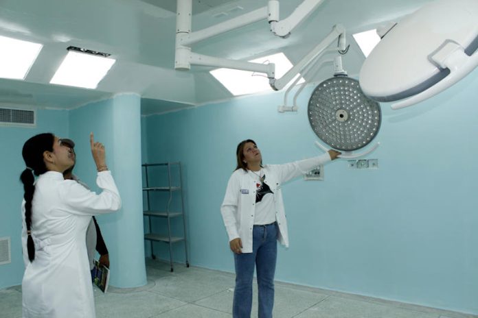 Trabajos de remodelación en la Chet